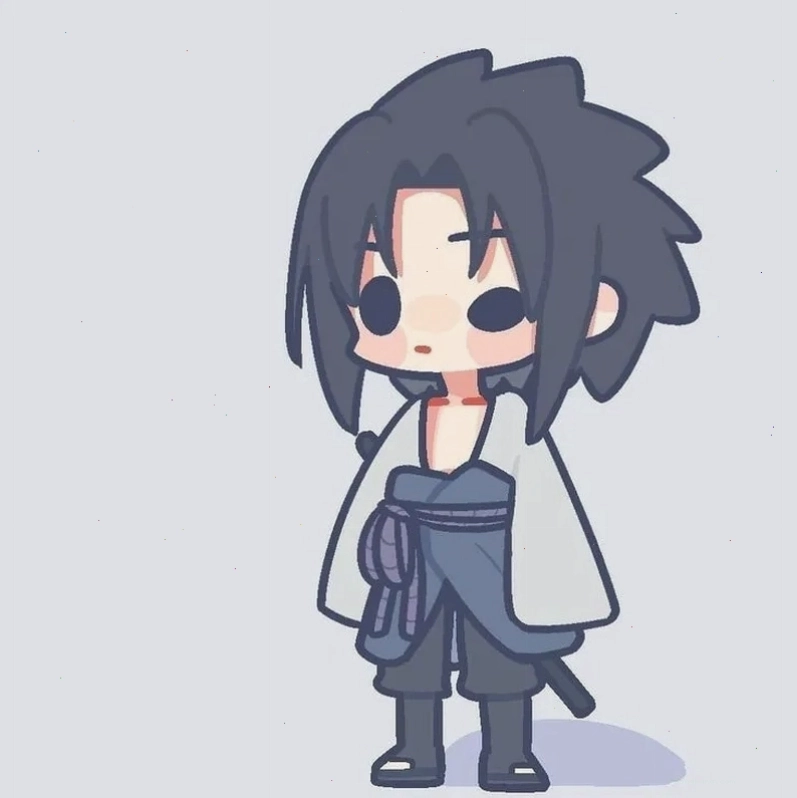 Đáng yêu bất ngờ với cute Sasuke chibi