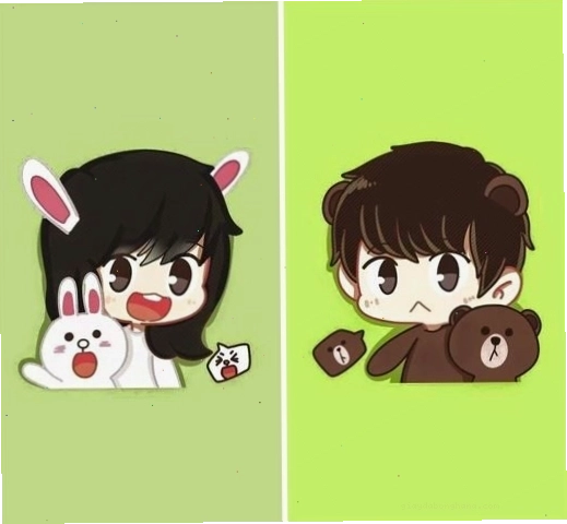 Dành riêng cho teen avatar đôi hoạt hình cute năm 2023