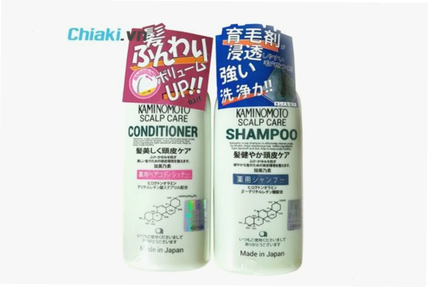 Dầu gội Kaminomoto hỗ trợ mọc tóc và giảm rụng