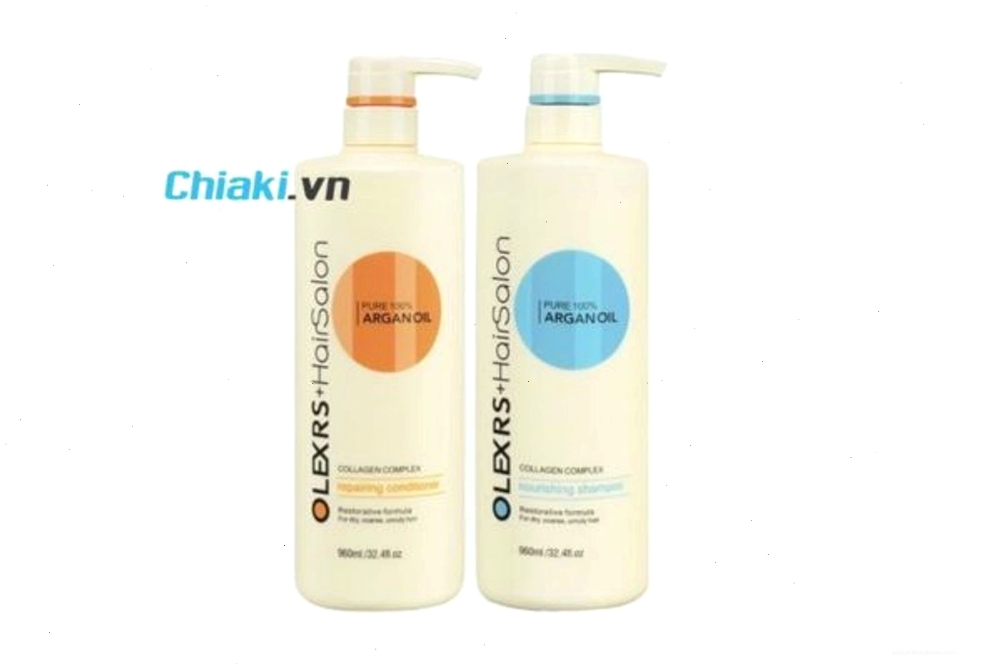 Dầu gội xả Olexrs Hair Salon Argan Oil Collagen giúp tóc mềm mượt