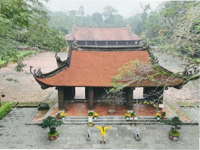 Đền thờ tại khu di tích Lam Kinh
