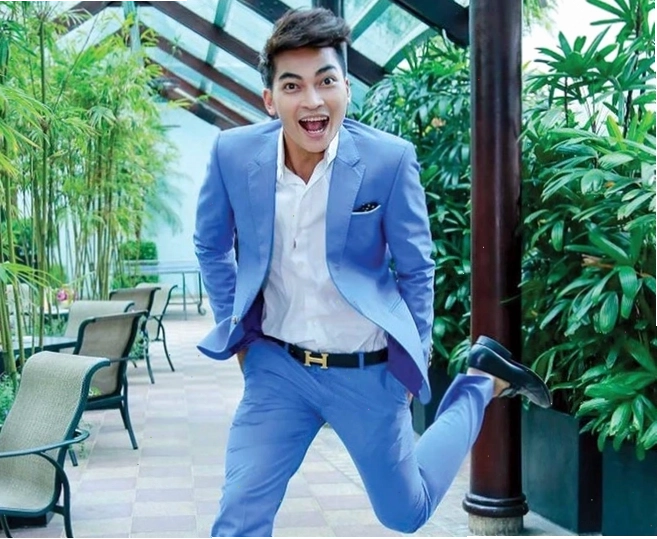Diễn viên Khương Nghiên trong một cảnh quay phim truyền hình