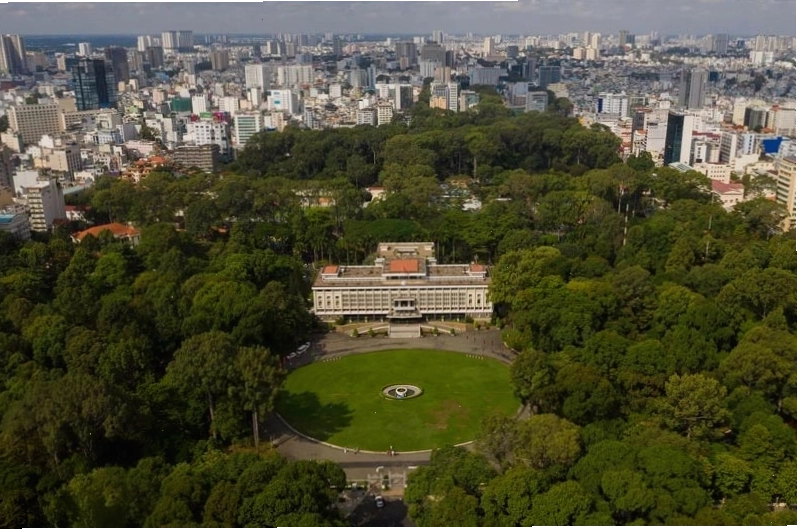 Dinh Độc Lập, một trong những di tích lịch sử quan trọng bậc nhất ở TPHCM