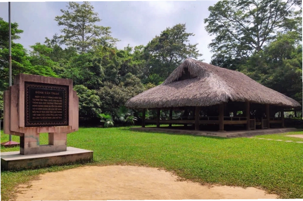 Đình Tân Trào thuộc Di tích lịch sử Tân Trào