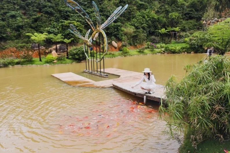 Đường trượt phao khô