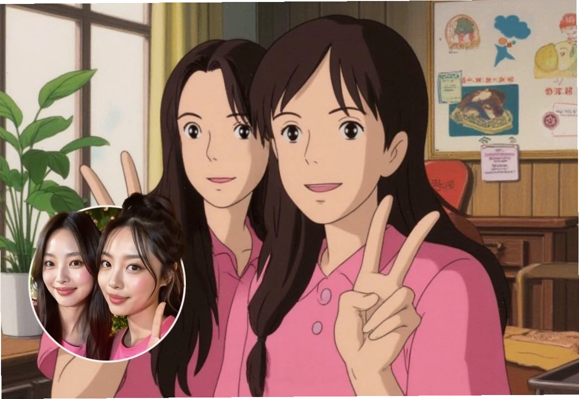 Giao diện ứng dụng tạo avatar anime