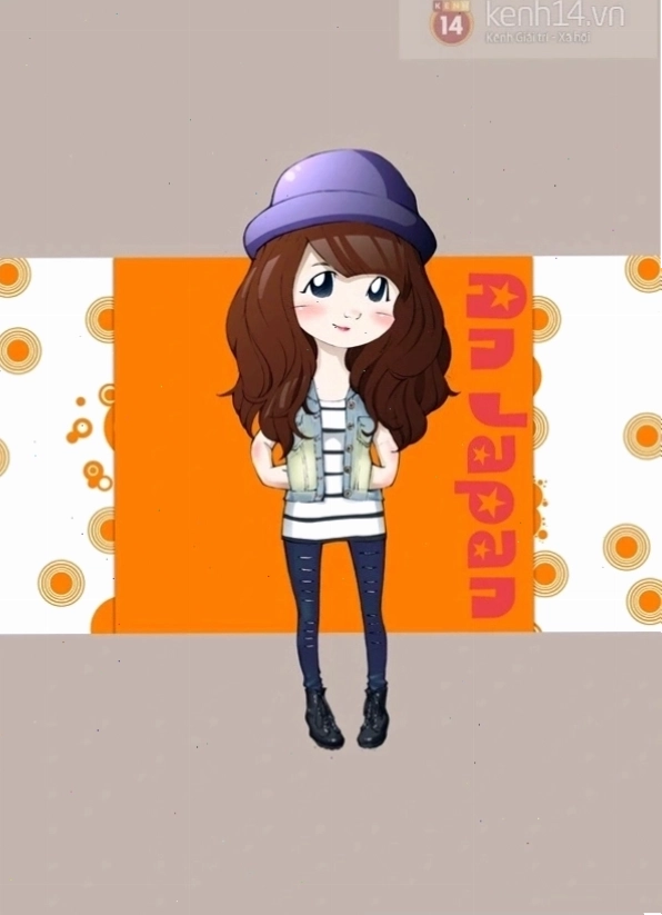 Hình ảnh Chibi Việt Nam nữ phong cách dễ thương xinh xắn