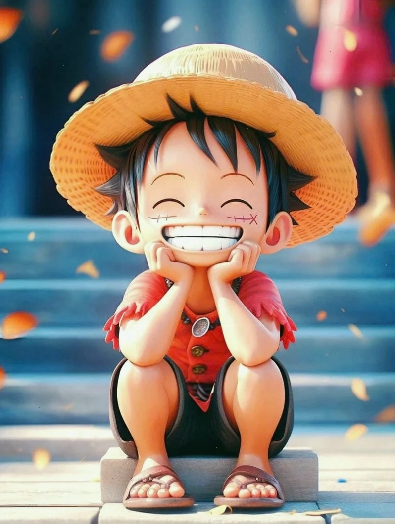 Hình ảnh Luffy Chibi