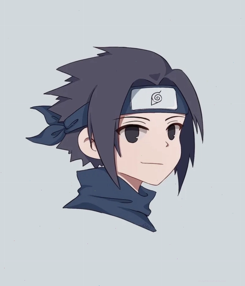 Hình ảnh rõ nét chất lượng cao Sasuke chibi png