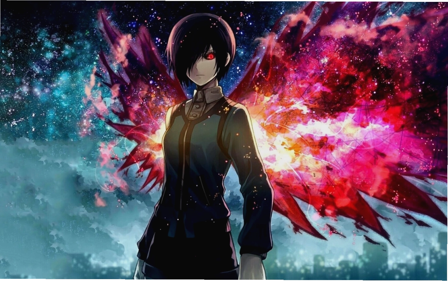 Hình nền anime lạnh lùng và quyền lực, truyền cảm hứng chiến đấu