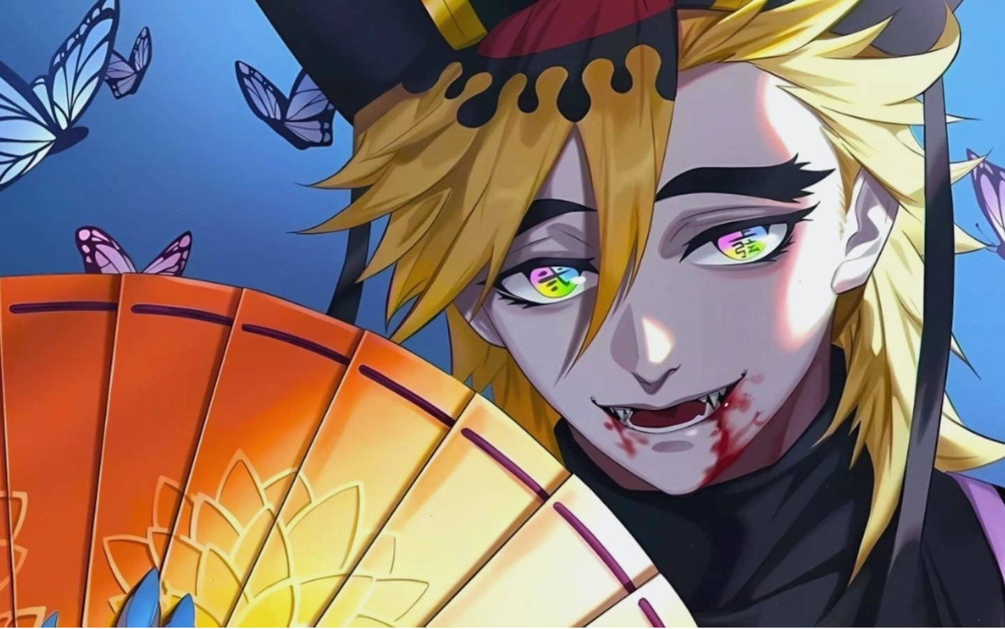 Hình nền anime ngầu, lạnh lùng, phù hợp với không gian gaming chuyên nghiệp