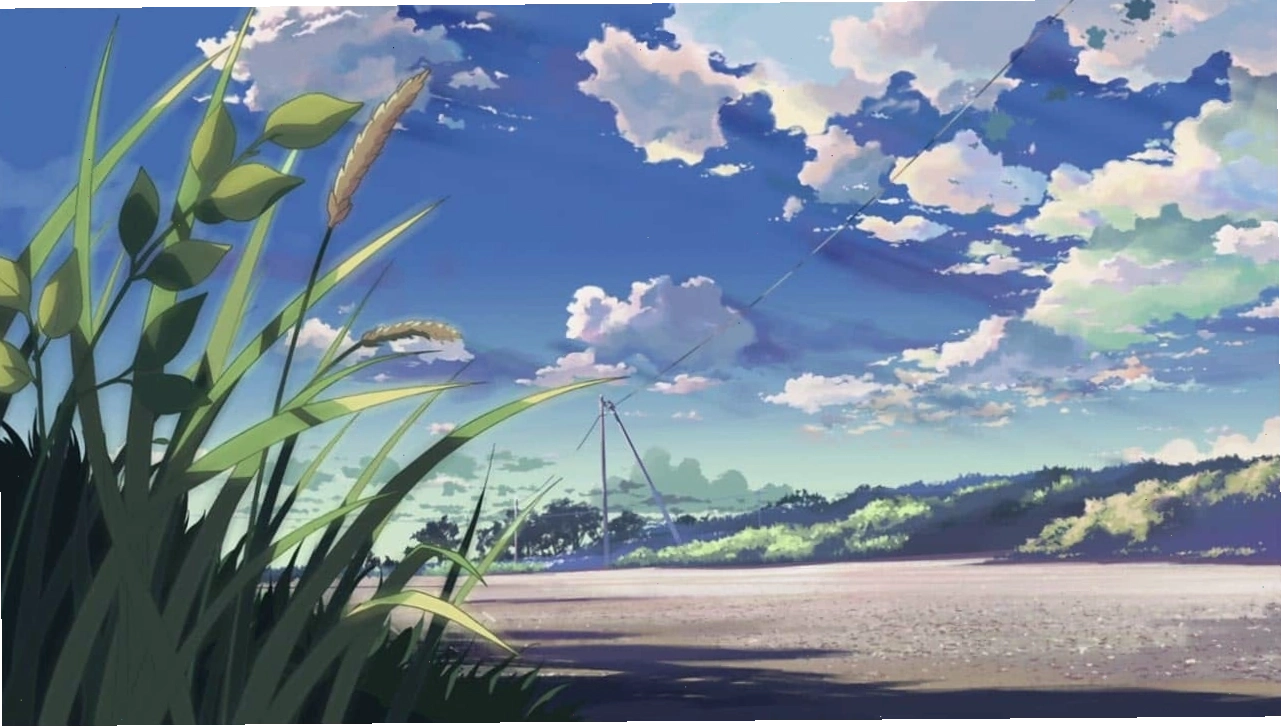 Hình Phong Cảnh Thiên Nhiên Anime bầu trời mây