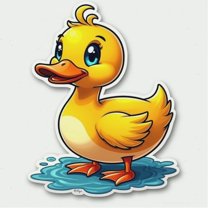 Hình sticker con vật cute làm tin nhắn thêm thú vị