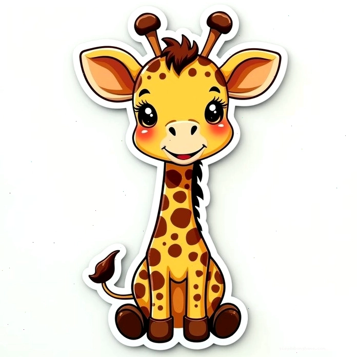 Hình sticker con vật cute lan tỏa năng lượng tích cực