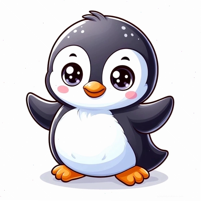 Hình sticker con vật cute phổ biến trên mạng