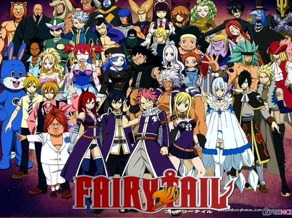 Hội pháp sư Fairy Tail cùng nhau chiến đấu