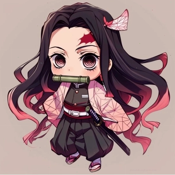 Khám phá cách vẽ nezuko chibi đơn giản chỉ trong 3 bước