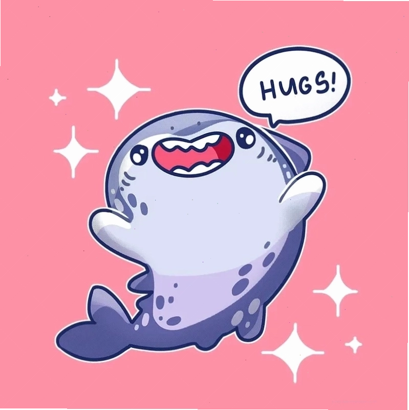 Khám phá ngay cá mập chibi cute hot trend mạng xã hội