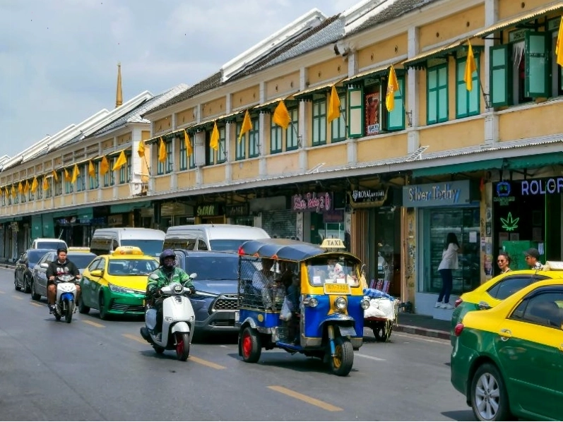Khao San Road về đêm