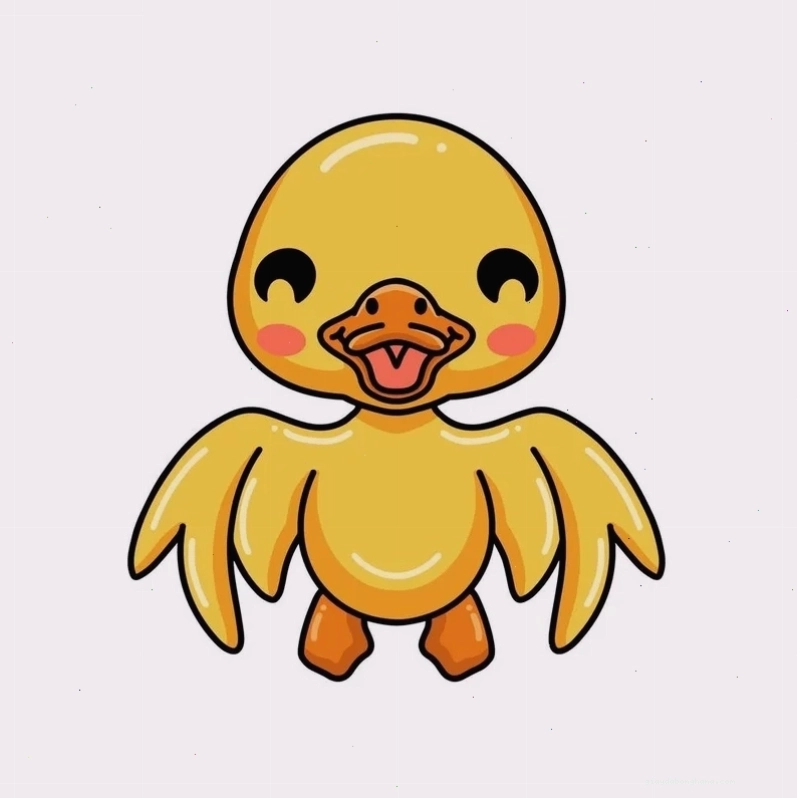 Khoảnh khắc đáng yêu của bé vịt cute