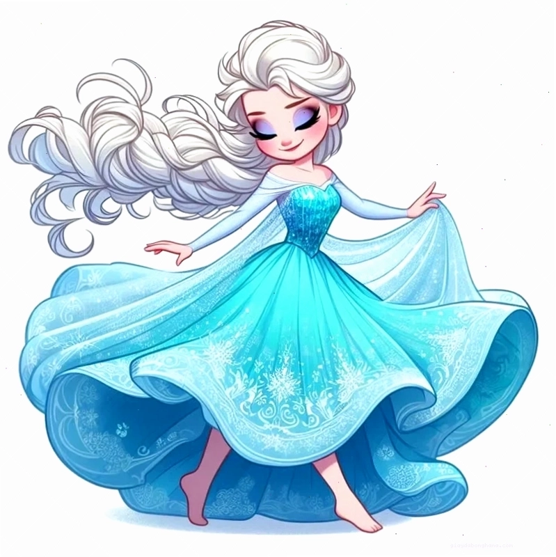 Khoảnh khắc vui nhộn với anna elsa chibi