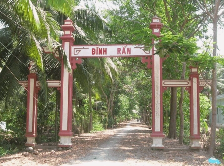Không gian xanh tại Khu di tích Đồng Khởi