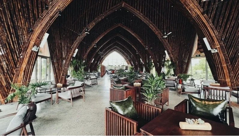 Không gian yên bình tại Tre Hội An