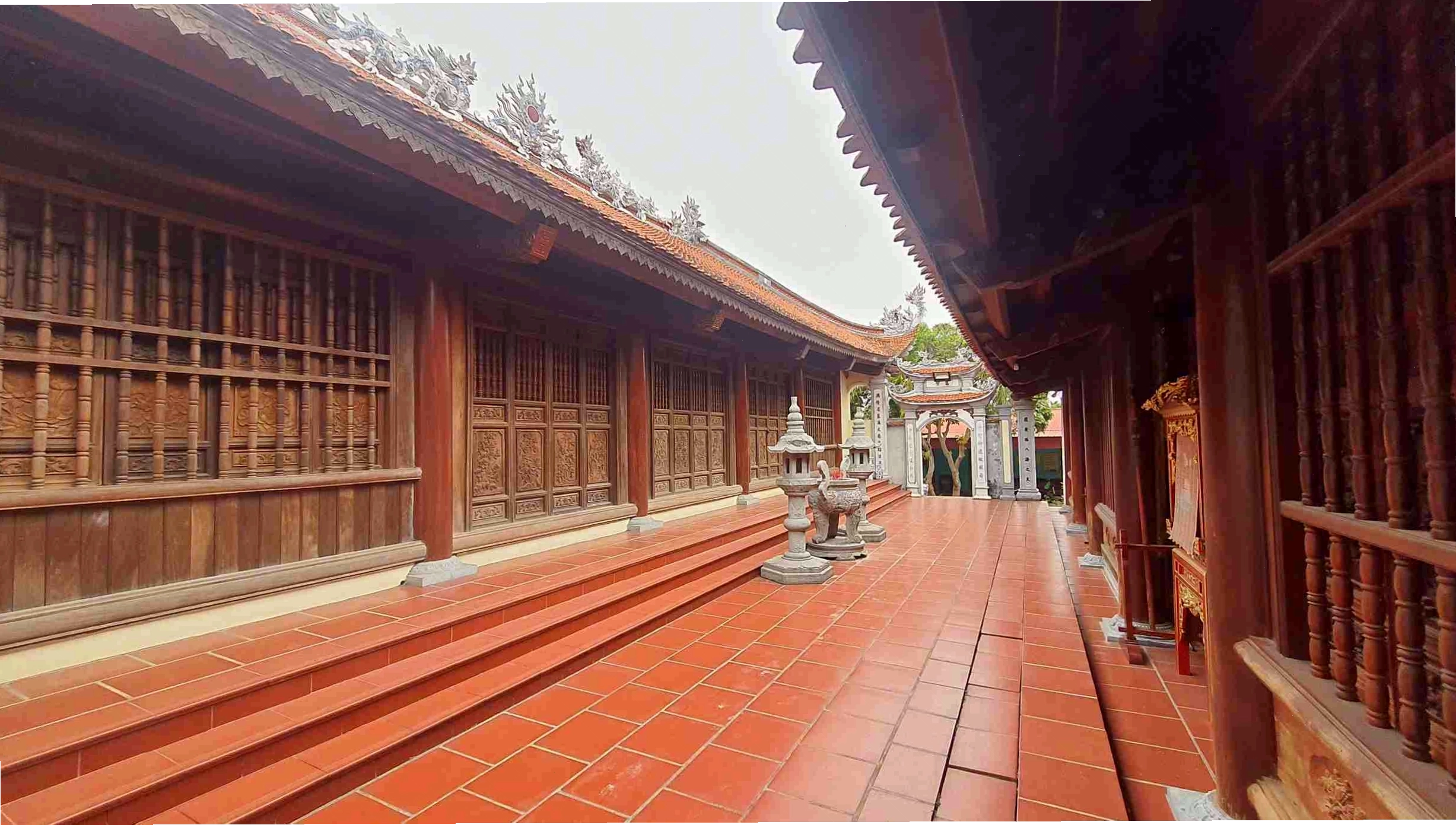 Khu nhà thờ Tổ tại Đền Trúc