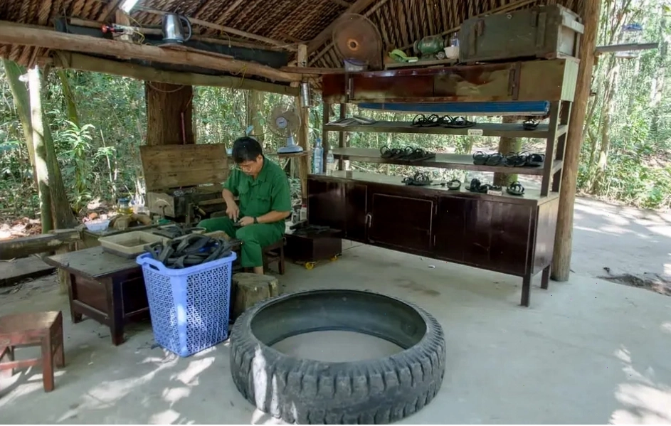 Khu tái hiện vùng chiến tranh tại Địa Đạo Củ Chi