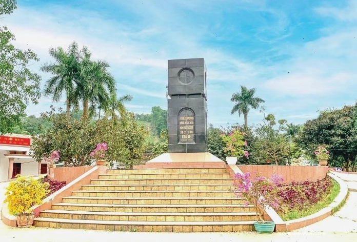 Khung cảnh bình yên tại một di tích lịch sử văn hóa ở Nghệ An