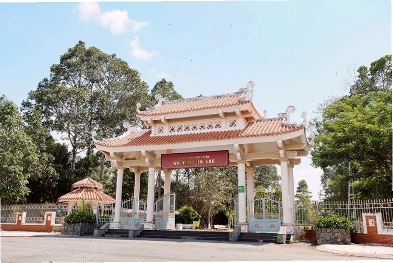 Kiến trúc Khu di tích Nguyễn Sinh Sắc