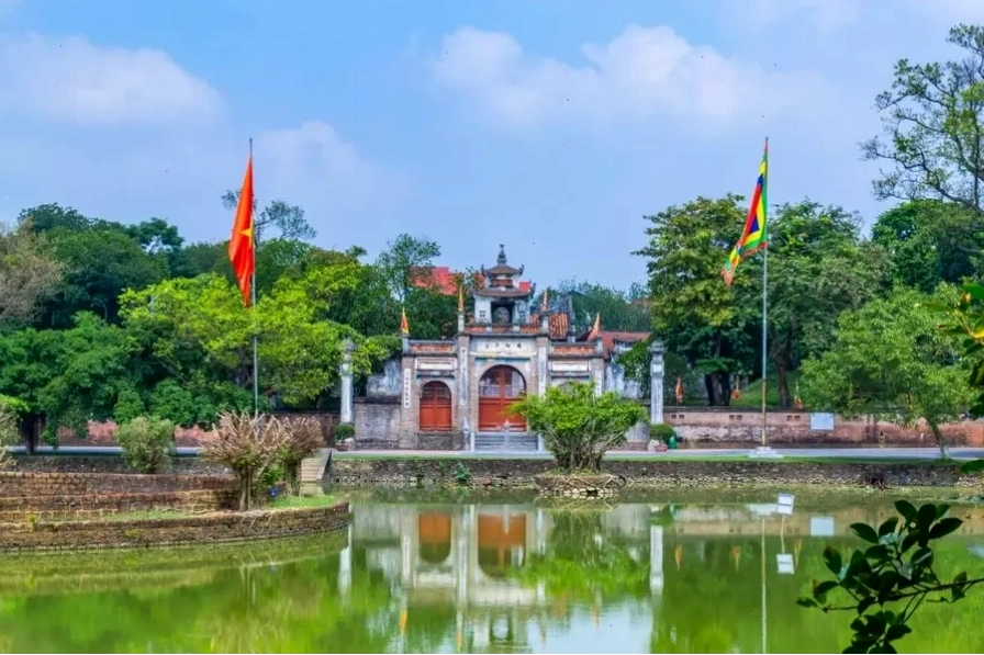 Kiến trúc thành Cổ Loa với 9 vòng thành xoáy trôn ốc