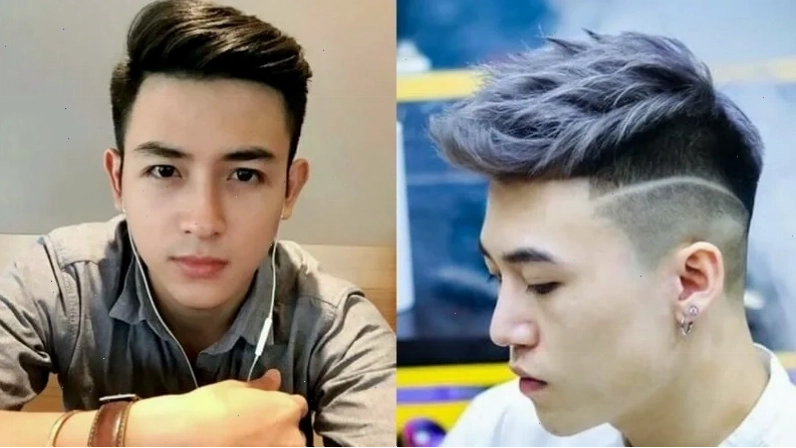 Kiểu tóc Crop Taper Fade nam tính cho mặt tròn