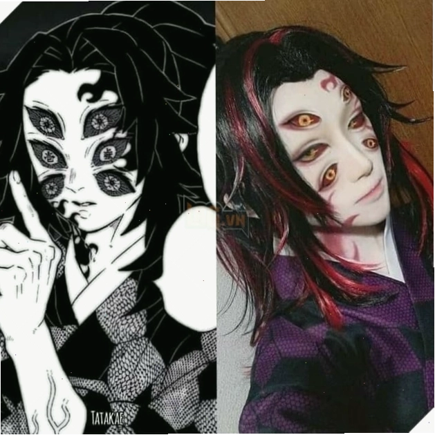 Kokushibou - Kimetsu No Yaiba cosplay anime nam đầy uy lực