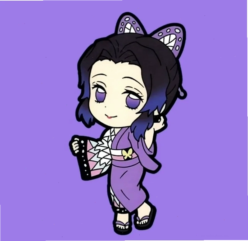 Làm mới màn hình với hình nền shinobu chibi đầy cá tính