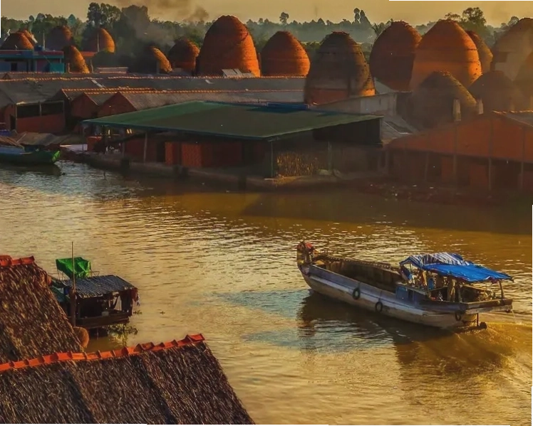 Làng gạch Mang Thít, Vĩnh Long với kiến trúc độc đáo