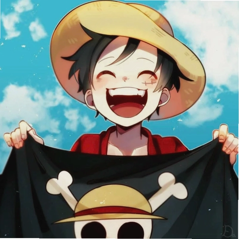 Luffy Chibi cực kỳ dễ thương