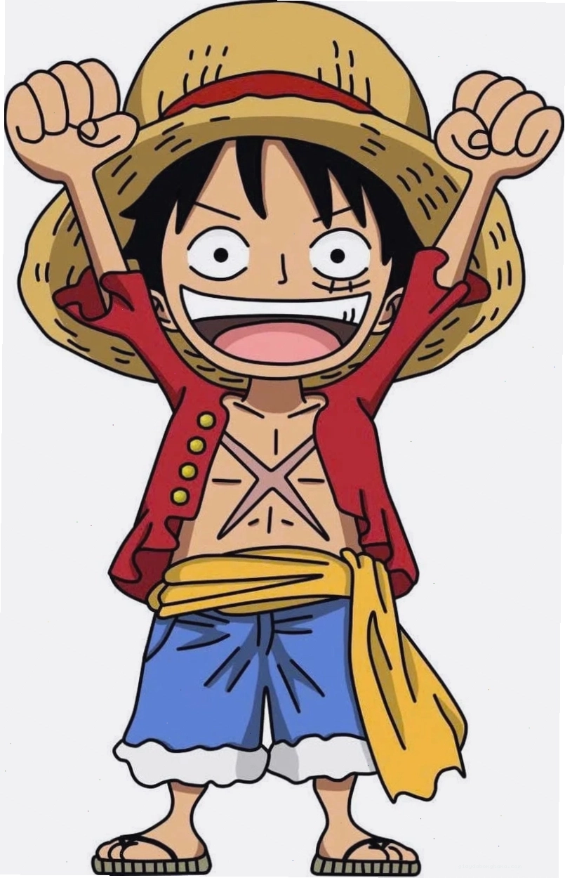 Luffy Chibi phiên bản bé bỏng