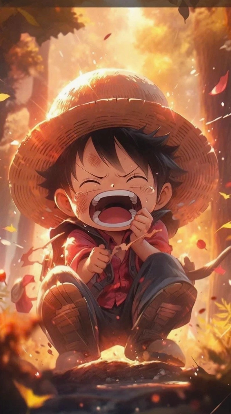 Luffy Chibi phiên bản ngầu