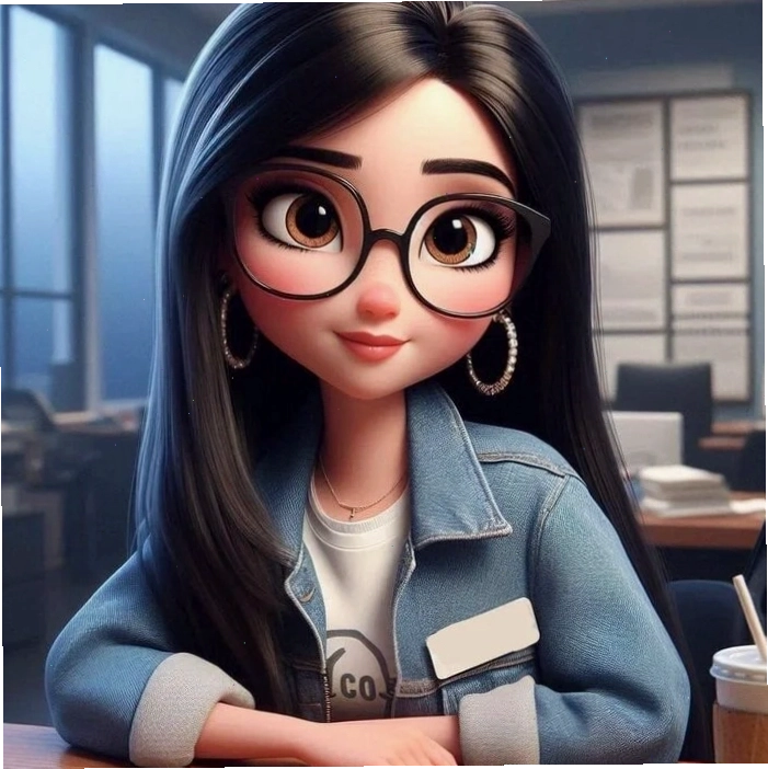 Mẫu vẽ cô giáo và học sinh chibi