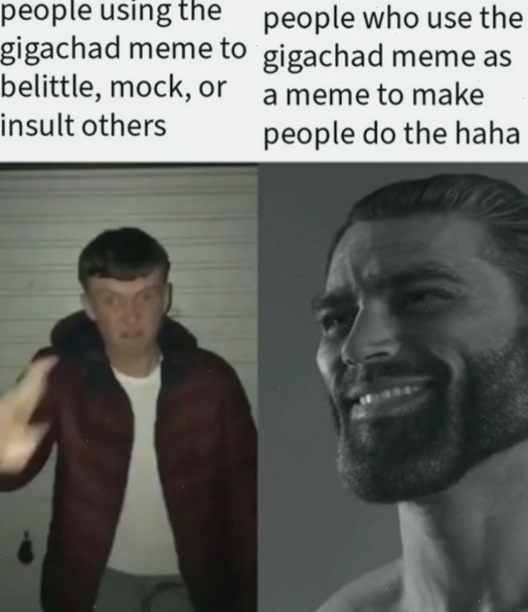 Meme Gigachad hài bựa và độc đáo