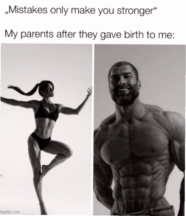 Meme Gigachad thú vị và sáng tạo