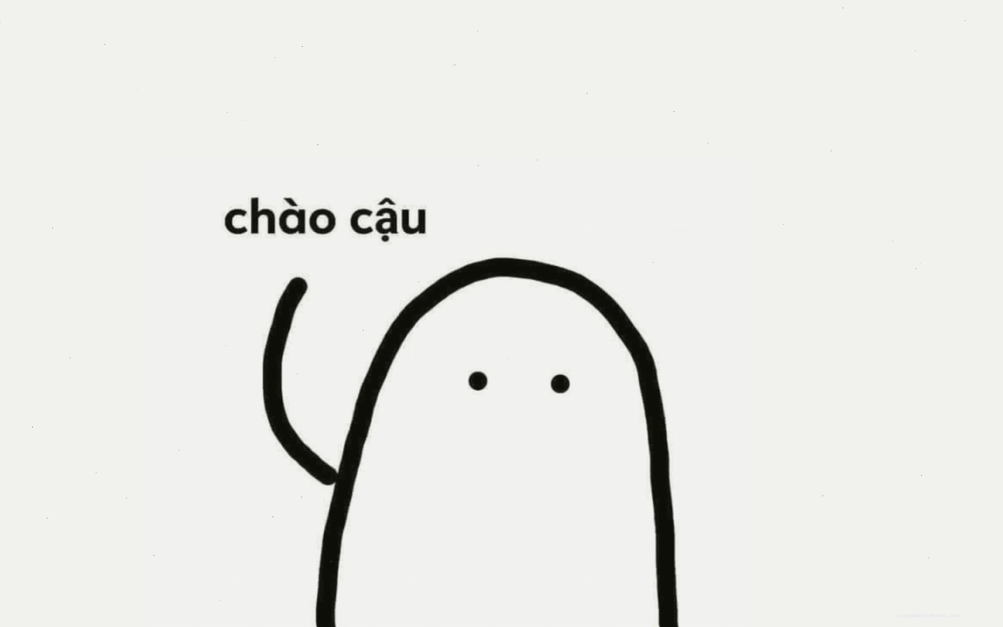 Meme hài hước với biểu cảm thèm thuồng
