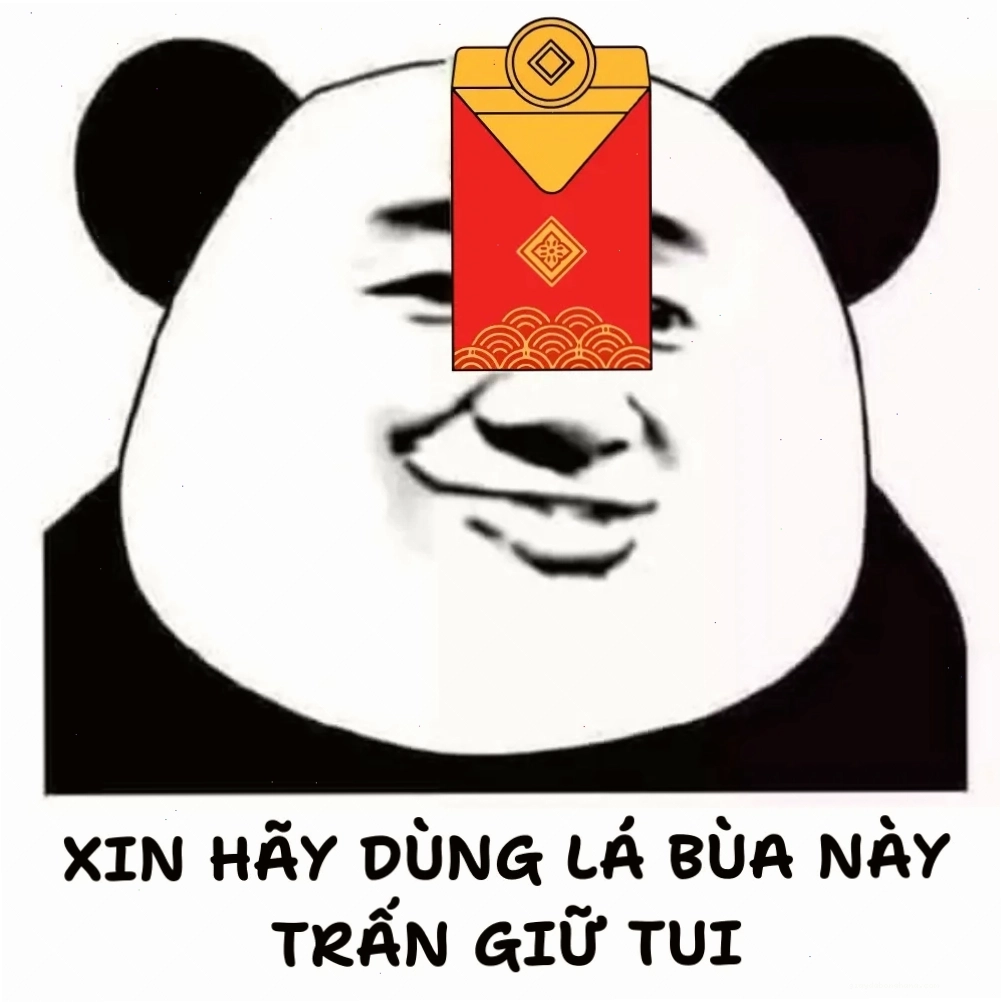 Meme hài hước xin lì xì Tết với hình ảnh chú mèo dễ thương