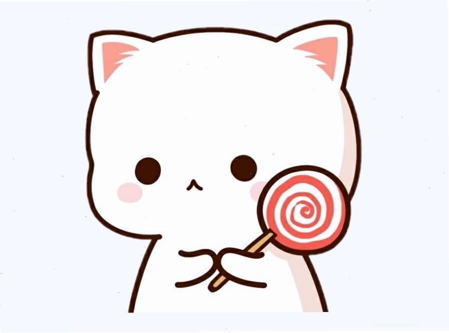 Meme mèo chibi với biểu cảm hài hước