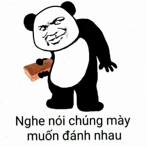 Meme tát vào mặt thể hiện sự bực tức