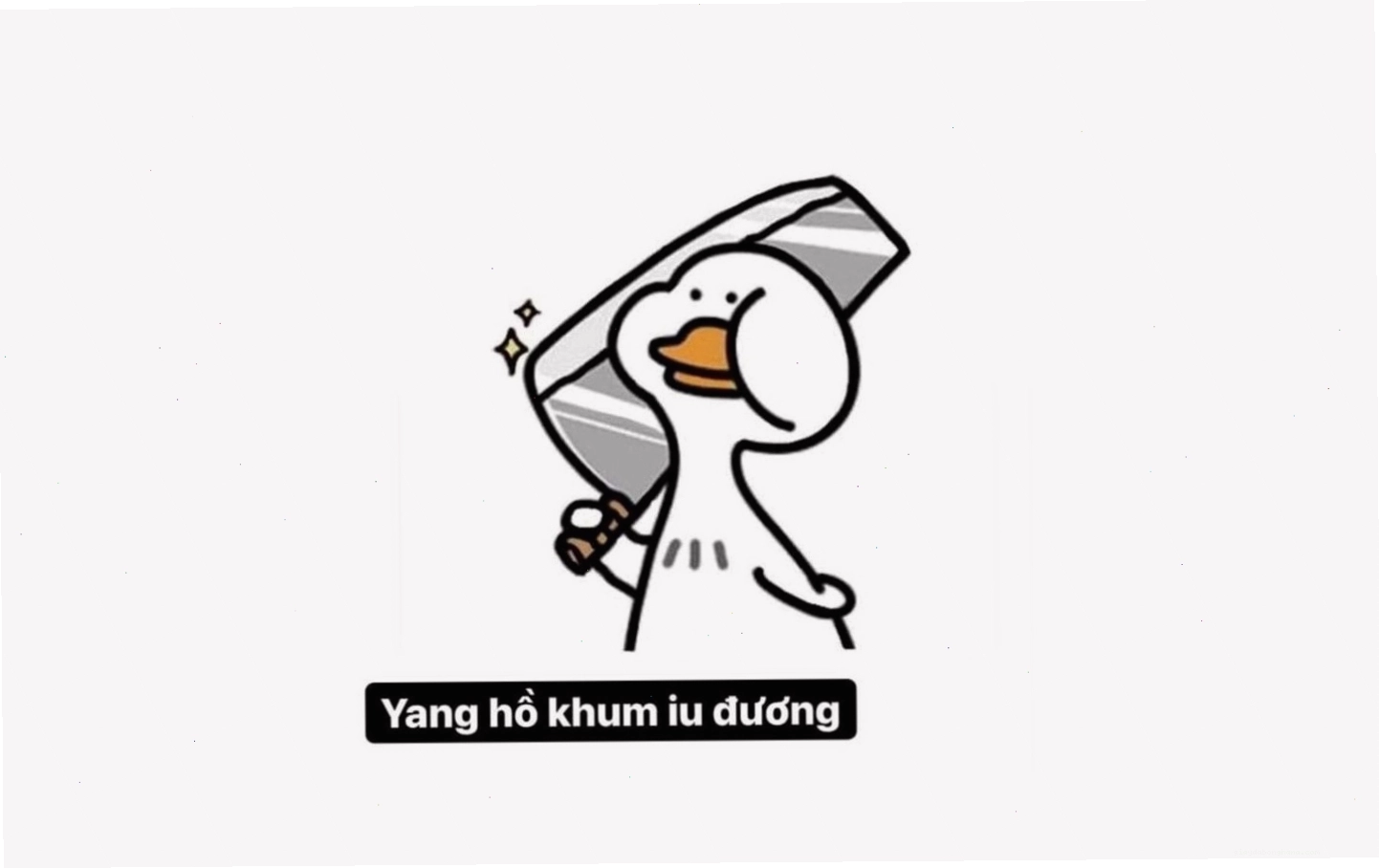 Meme thể hiện sự thèm muốn đồ ăn