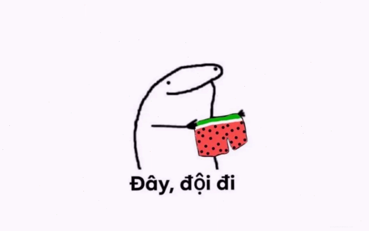 Meme thèm thuồng đáng yêu