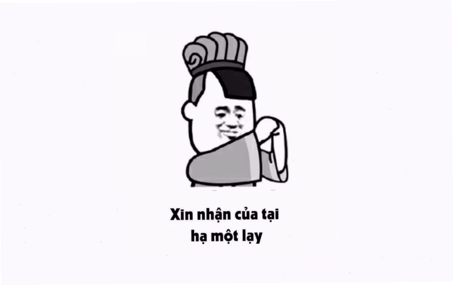 Meme thèm thuồng dễ thương