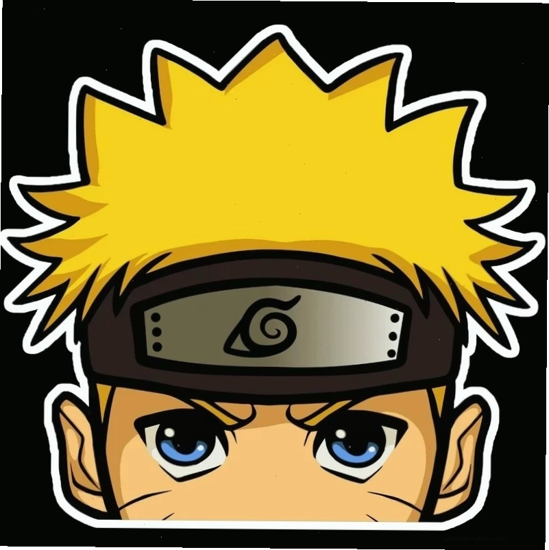 Minh họa Chibi Naruto với tạo hình dễ thương và đáng yêu